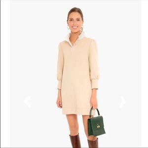Pomander Place Charlotte terry beige mini dress